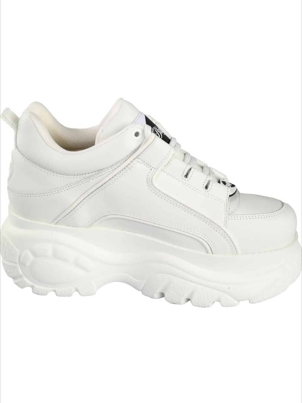 NWOB Buffalo White Platform Sneaker — Women's Chunky Trainer - Picture 5 of 8